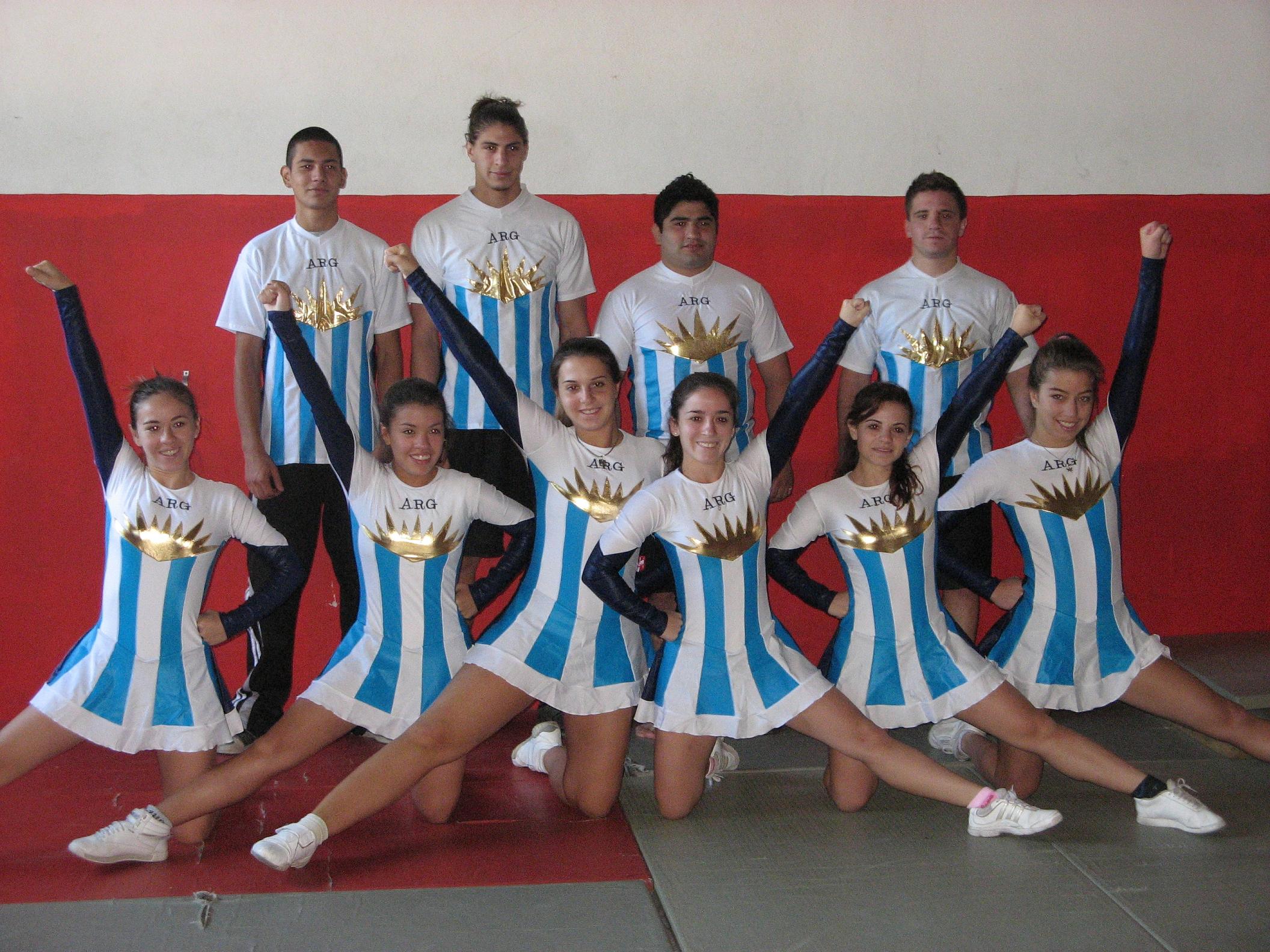 Argentina tendrá representantes en el mundial de cheerleaders 2011