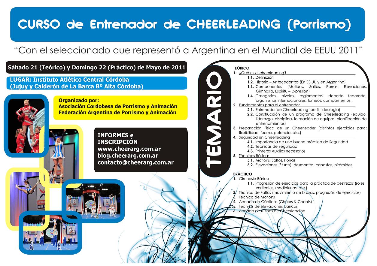 Curso de Entrenador de Cheerleading