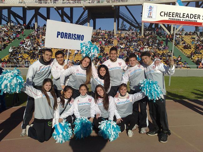 Seleccionado Cheer en el Estadio Kempes